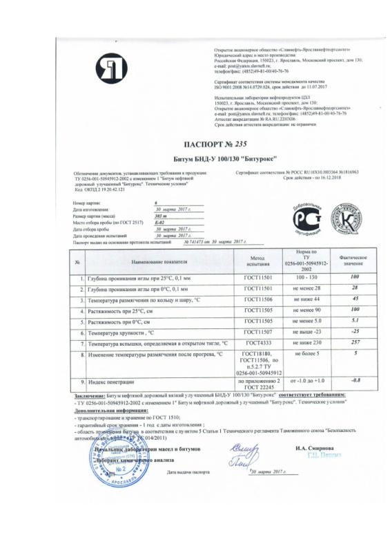 «Битурокс» БНДУ 100/130